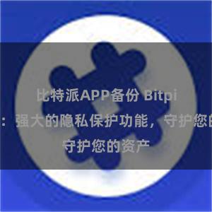 比特派APP备份 Bitpie钱包：强大的隐私保护功能，守护您的资产