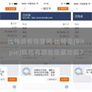 比特派教程官网 比特派(Bitpie)钱包有哪些隐藏功能？